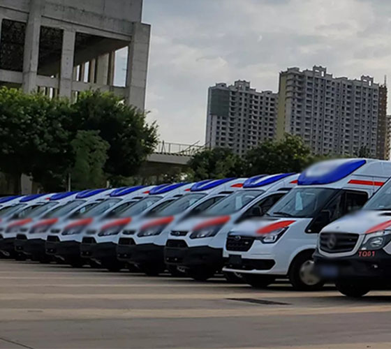 英山县服务车队展示